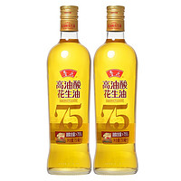 luhua 鲁花 高油酸花生油 750ml*2瓶