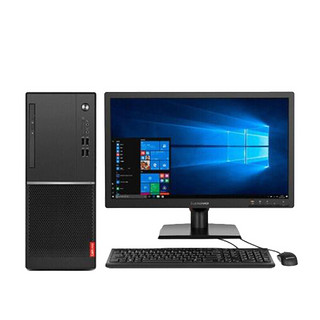 Lenovo 联想 扬天 M2601d 19.5英寸 商用台式机 黑色 (赛扬G4900、核芯显卡、4GB、500GB HDD、风冷)