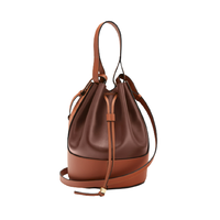 LOEWE 罗意威 Balloon系列 女士纳帕牛皮革手袋 326.76AC30 9629 Hazelnut/Tan