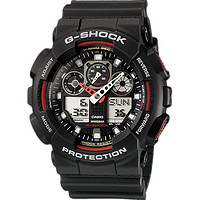 CASIO 卡西欧 G-SHOCK YOUTH系列 51.2毫米石英腕表 GA-100-1A4