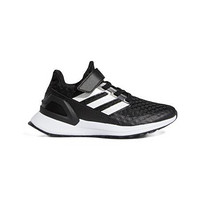 adidas 阿迪达斯 RapidaRun EL K 男童休闲运动鞋 EF9258 一号黑/白 33.5码