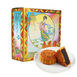 杏花楼 中华广式月饼礼盒精装纸盒800g