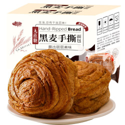 千丝 黑麦手撕面包 400g