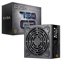 EVGA SuperNOVA 750 G3 金牌（90%）全模组ATX电源 750W