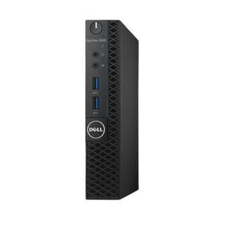 DELL 戴尔 OptiPlex 3080 MFF 十代酷睿版 18.5英寸 商务台式机 黑色 (酷睿i5-10500T、核芯显卡、8GB、128GB SSD+1TB HDD、风冷)