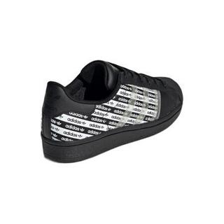 adidas ORIGINALS SUPERSTAR J 男童休闲运动鞋 FV3762 黑色/白色 36.5码
