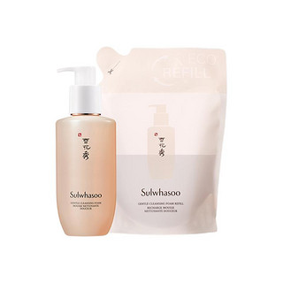 Sulwhasoo 雪花秀 顺行柔和洁颜泡沫 200ml+补充装200ml