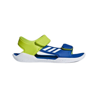adidas 阿迪达斯 RapidaSwim K 女童休闲运动鞋 DB1784 学院蓝/白/半亮黄荧光 28码