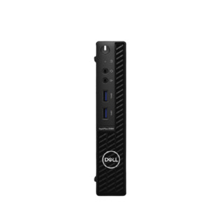 DELL 戴尔 OptiPlex 3080 MFF 十代酷睿版 27英寸 P2722H 商务台式机 黑色 (酷睿i3-10105T、核芯显卡、16GB、512GB SSD、风冷)