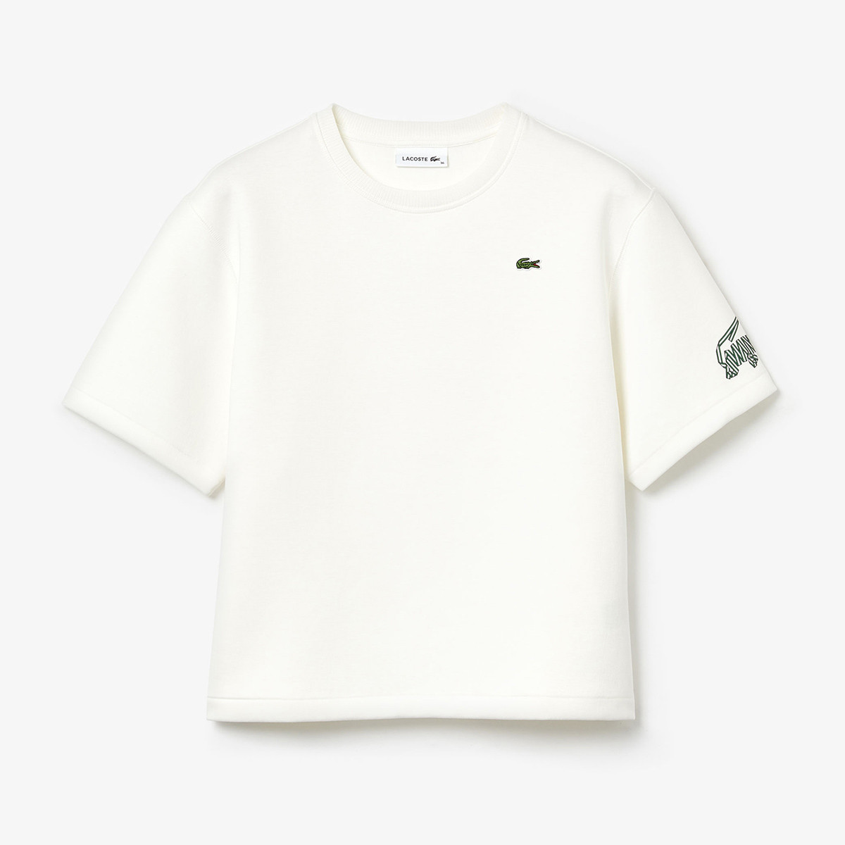 LACOSTE 拉科斯特 TF563370V 女士休闲印花短袖T恤