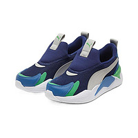 PUMA 彪马 RS-X³ SLIP ON PS 儿童休闲运动鞋 309676-02 电子蓝/浅灰 28.5码(脚长17.3cm)