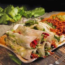 贡天下东北特产榆林镇筋饼卷饼320g2袋