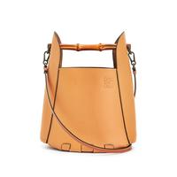 LOEWE 罗意威 Bamboo Bucket 女士牛皮革手袋 340.95.W37 1950 Honey 小号