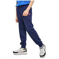 SKECHERS 斯凯奇 L319B023 儿童针织长裤 常规款 中世纪蓝 120cm