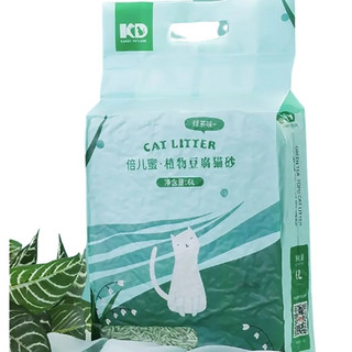 倍儿蜜 猫砂除臭绿茶 6L*2袋（4.8KG）