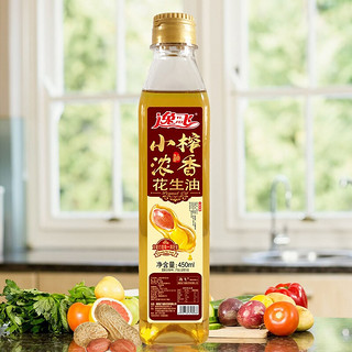 逸飞 小榨浓香花生油 450ml