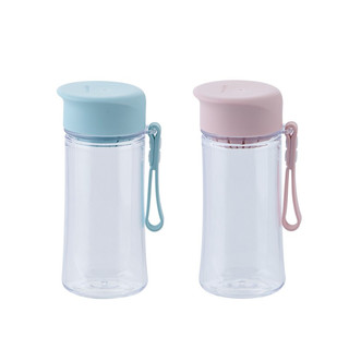 CHAHUA 茶花 B38002 塑料杯 400ml 粉色
