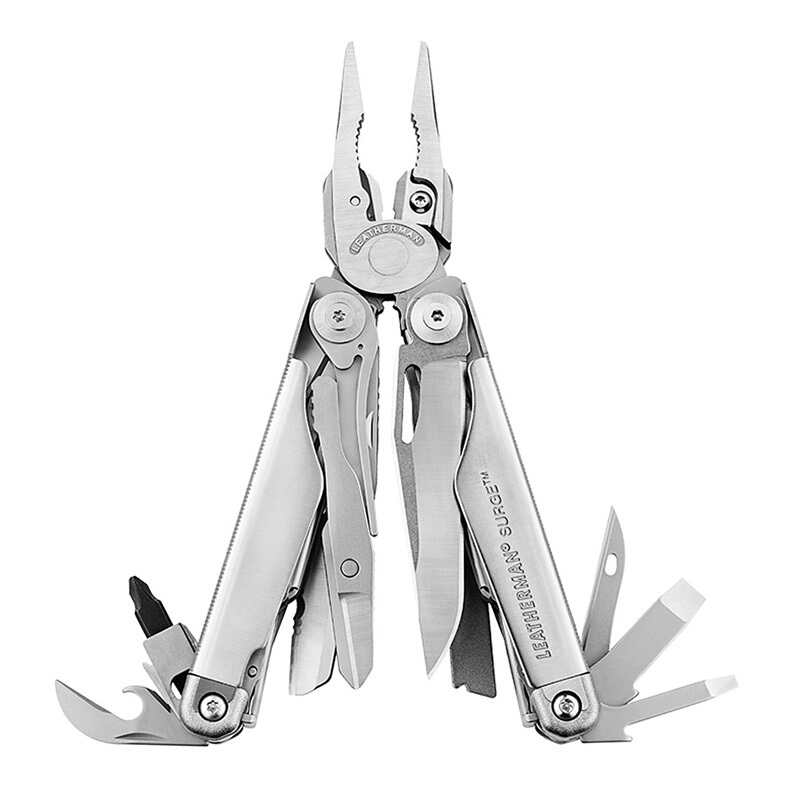 LEATHERMAN 莱泽曼 SURGE 海啸 多功能工具钳 银色 标配