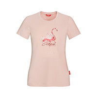 TOREAD 探路者 TRAVELAX系列 女子运动T恤 TAJH82742 城市粉 XL