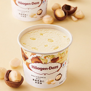 Häagen·Dazs 哈根达斯 夏威夷果仁冰淇淋 81g