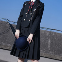 樱花家族 JK制服 岩沢高 双排扣西服