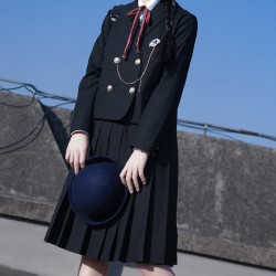 樱花家族 JK制服 岩沢高 双排扣西服