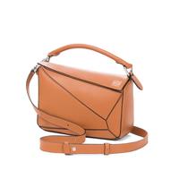 LOEWE 罗意威 puzzle系列 女士小号经典牛皮革手袋 322.30.S21 2530 棕色