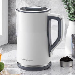 Morphy Richards 摩飞 MR6070 保温电水壶 1.5L 椰奶白