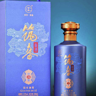 筑春 中酱·海 国有独资 53%vol 酱香型白酒 500ml 礼盒装