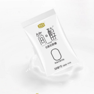 JUNLEBAO 君乐宝 简醇0蔗糖 风味酸牛奶 100g*10袋