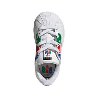 adidas ORIGINALS SUPERSTAR PURE EL I 儿童休闲运动鞋 FW4017