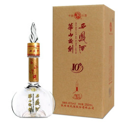 华山论剑 西凤酒 华山论剑10年 45%vol 凤香型白酒 250ml 单瓶装 #值酒发现官#