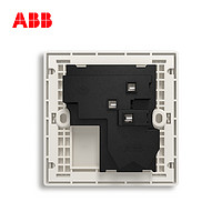 ABB 装修必备：ABB 无框轩致  AF205 五孔插座8只装，轩致斜五孔（折后17.5元/只包邮）