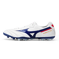 Mizuno 美津浓 Morelia II Pro Ag系列 男子足球鞋 P1GA211425 白色/蓝色 40