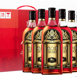 石库门 黑标九年 半干型 上海老酒 500ml*6瓶 整箱装 黄酒