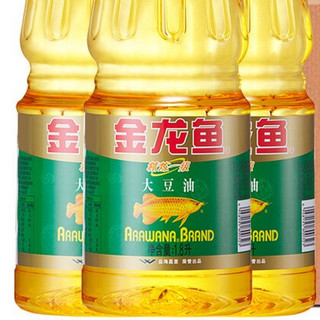 金龙鱼 精炼一级 大豆油 1.8L*6瓶