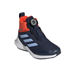 adidas 阿迪达斯 FortaTrail BOA K 男童休闲运动鞋 G27561 学院藏青蓝/橙色/浅蓝 28码