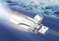 MOVE SPEED 移速 闪V 固态U盘 USB 3.2 闪存盘 128GB