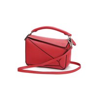 LOEWE 罗意威 Puzzle系列 女士迷你经典牛皮革手袋 322.30.U95 7764 Pomodoro