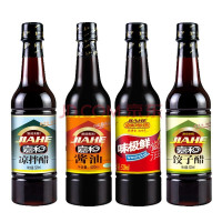 PLUS会员：MIN YAO 民谣 嘉和酿造凉拌醋+饺子醋+酱油+味极鲜 520ml*4瓶