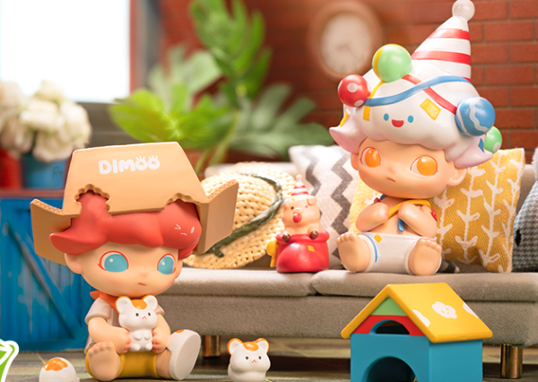 popmart泡泡玛特dimoo宠物度假盲盒