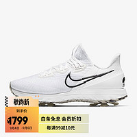 NIKE 耐克 Nike）男士Air Zoom Infinit Tour 新款防水 透明底高尔夫球鞋 白色CT0540-133 标准41/US8