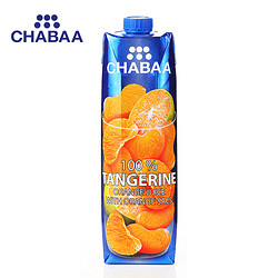 CHABAA 芭提娅 100%橘子汁 1L