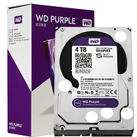 Western Digital 西部数据 WD40PURX 垂直紫盘  4TB