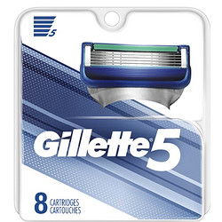 Gillette 吉列 男士5片剃须刀替换装（8件装）