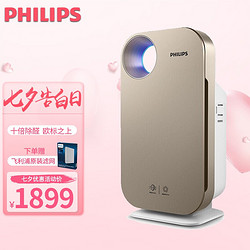 PHILIPS 飞利浦 空气净化器 母婴适用 家用除甲醛除PM2.5除雾霾 除细菌 除过敏源 AC4076/18(AC4076升级款）