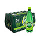  88VIP：perrier 巴黎水 青柠味  水气泡水  500ML*24瓶/箱　