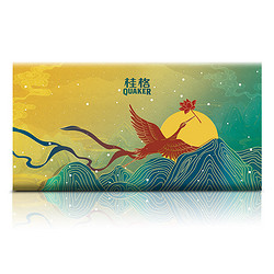 QUAKER 桂格 醇香燕麦片 定制礼盒款 （牛奶高钙+紫薯+红枣） 810g