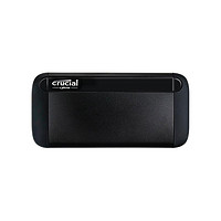 Crucial 英睿达 X8系列 X8 专业版 USB 3.2 移动固态硬盘 Type-c 1TB 黑色