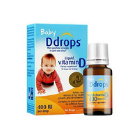 PLUS会员：Ddrops 儿童维生素D3滴剂 400IU 2.5ml